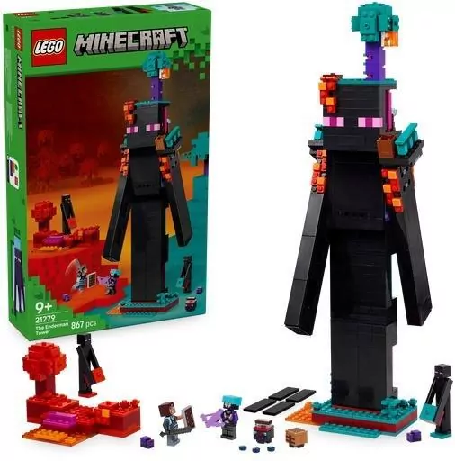 LEGO® Minecraft. Wieża Endermana. 21279 - tantis.pl