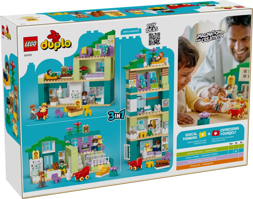 LEGO® Duplo. Nowoczesny dom rodzinny 10470 - tantis.pl