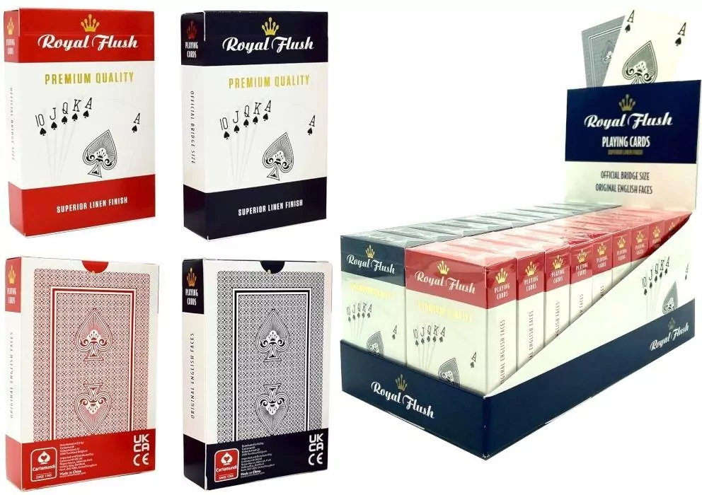 Karty Royal Flush mix - tantis.pl