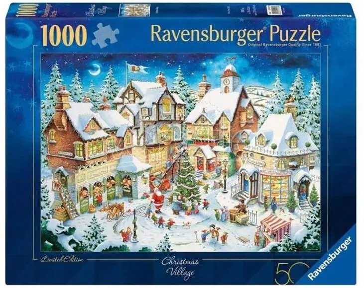 Puzzle 1000 Białe święta 50 urodziny - tantis.pl