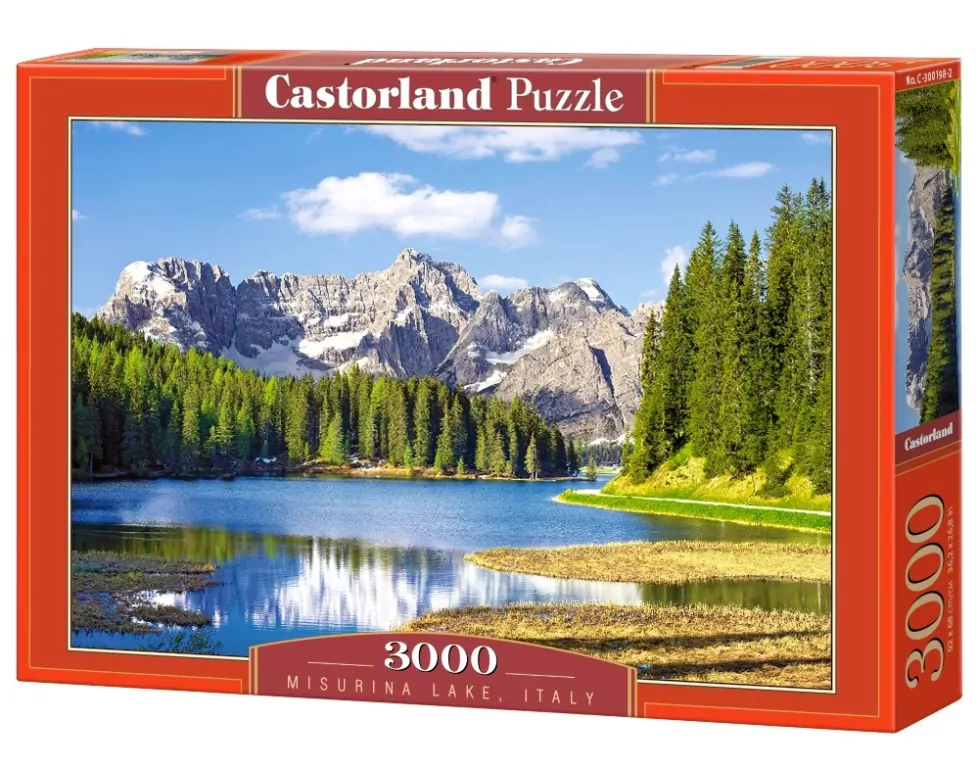 Puzzle 3000. Jezioro Misurina. Włochy - tantis.pl