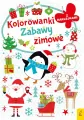 Zabawy zimowe. Kolorowanka z wykrojnikiem - tantis.pl