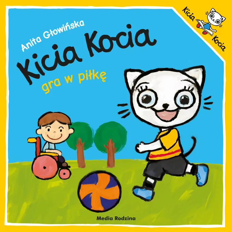 Kicia Kocia gra w piłkę. Kicia Kocia - tantis.pl