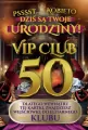 Karnet Urodziny 50 damskie - tantis.pl