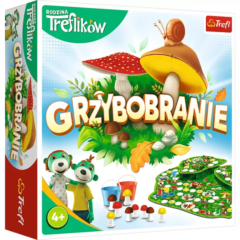 Grzybobranie. Rodzina Treflików - tantis.pl