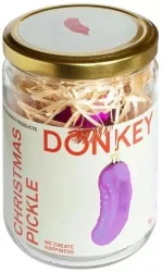 Bombka choinkowa - Christmas Pickle różowa