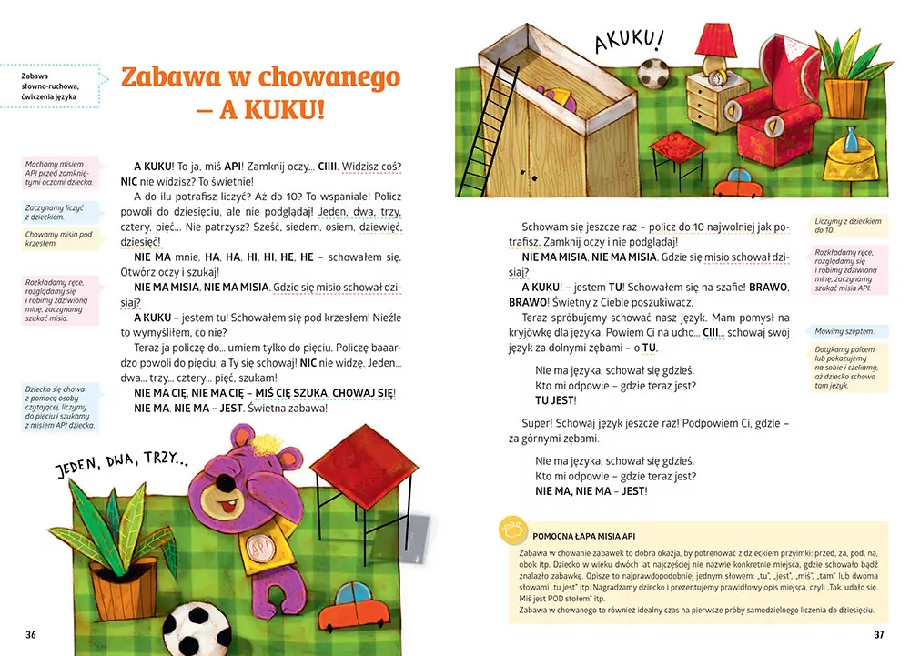 Bajki logopedyczne misia API. 2-4 lat. Ładnie składnie - tantis.pl