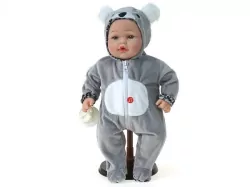 Lalka bobas z polskim dźwiękiem. Strój koala