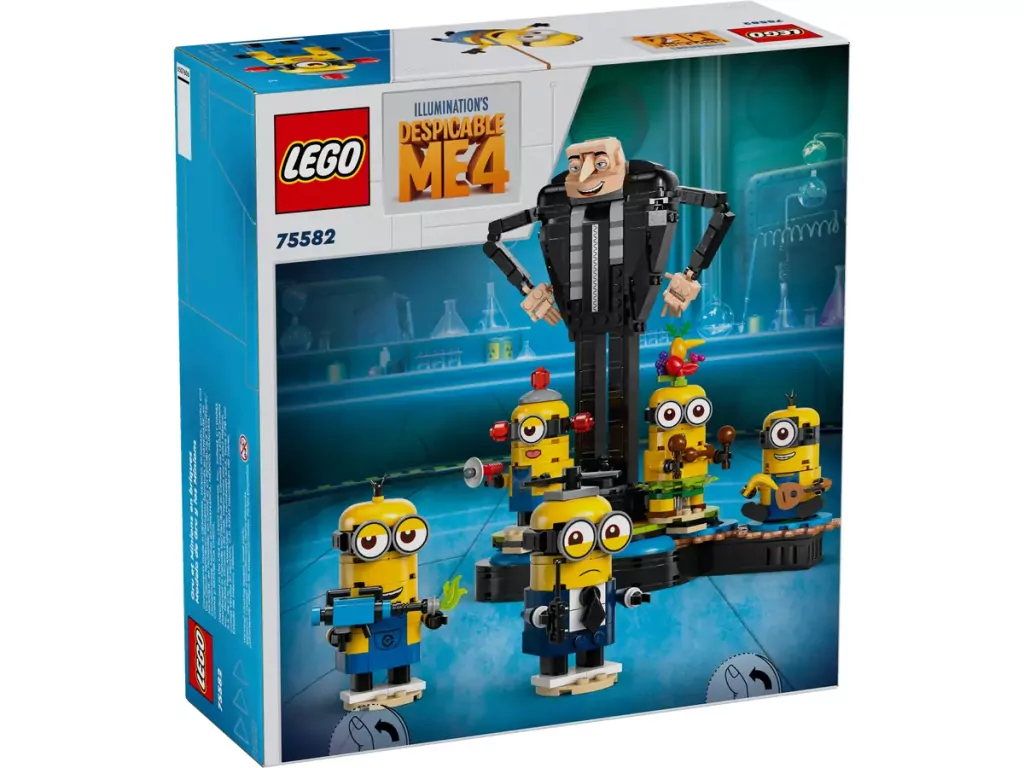 LEGO® Minionki. Gru i minionki z klocków 75582 - tantis.pl