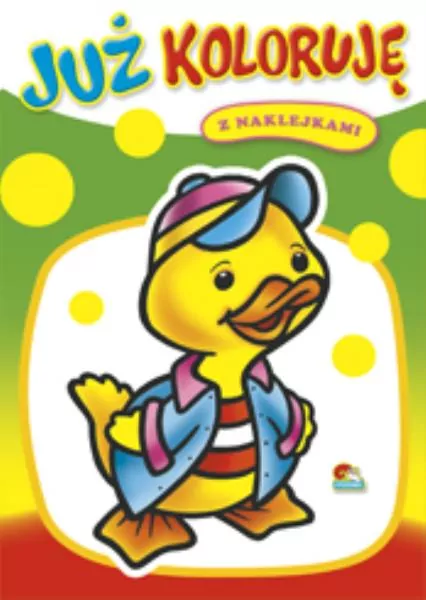 Już koloruję. Malowanki z naklejkami. Mix - tantis.pl