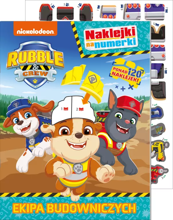 Naklejki na numerki. Ekipa Budowniczych - tantis.pl