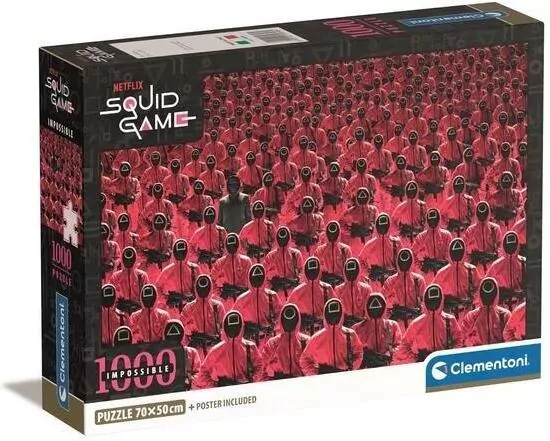 Puzzle 1000. Compact Netflix. Squid Game. 39858 - tantis.pl
