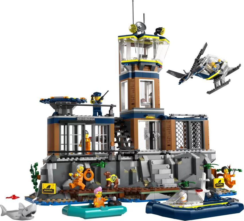 LEGO® City. Policja z Więziennej Wyspy 60419 - tantis.pl