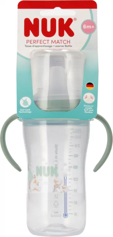 NUK. Butelka do nauki picia. 260 ml. Owca - tantis.pl