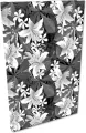 Notes A5 kratka Soft Touch Hibiskus BW - tantis.pl
