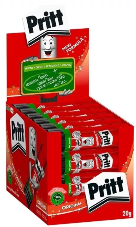 Klej w sztyfcie Pritt original 20g biały - tantis.pl