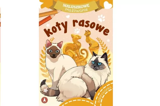 Maluszkowe malowanie. Koty rasowe
