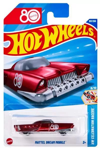 Hot Wheels 80-lecie Dream Mobile Samochodzik - tantis.pl