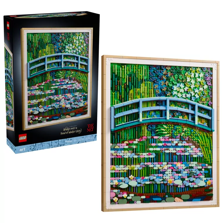 LEGO® Claude Monet — Most nad stawem z liliami wodnymi 31220 - tantis.pl
