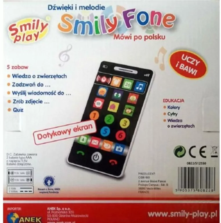 Interaktywny telefon. Smily fone - tantis.pl
