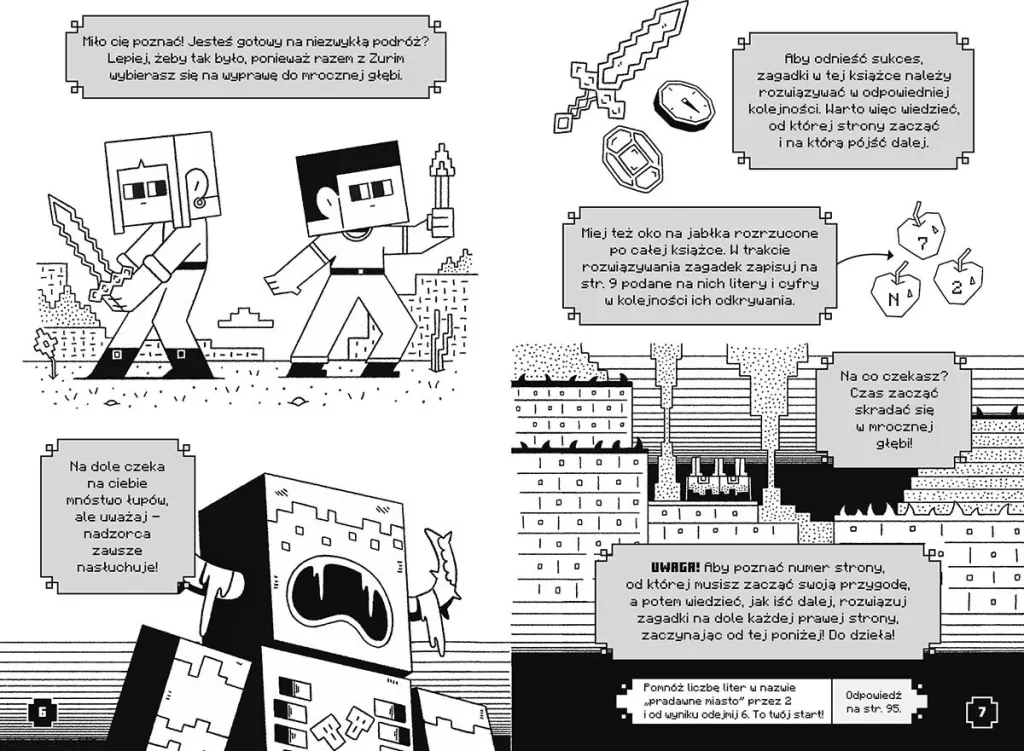 Minecraft. Na tropie zagadek. Wyzwanie nadzorcy - tantis.pl