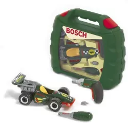 Walizka z autem i wkretarką Bosch