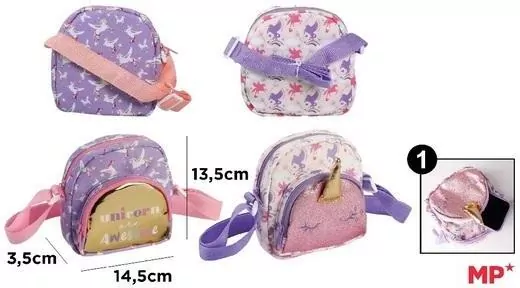 Mini plecak Unicorn 135x145x35mm - tantis.pl