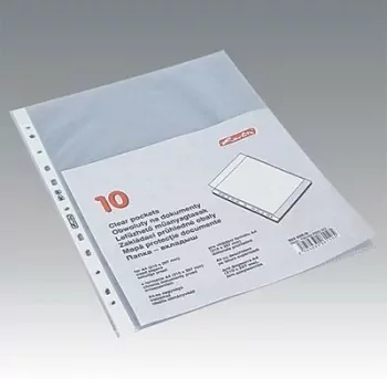 Koszulki na dokumenty A4/super przeźroczyste 10 sztuk