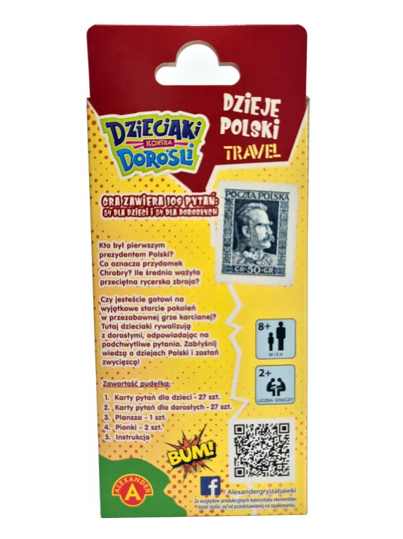 Dzieciaki kontra Dorośli. Dzieje Polski Travel - tantis.pl