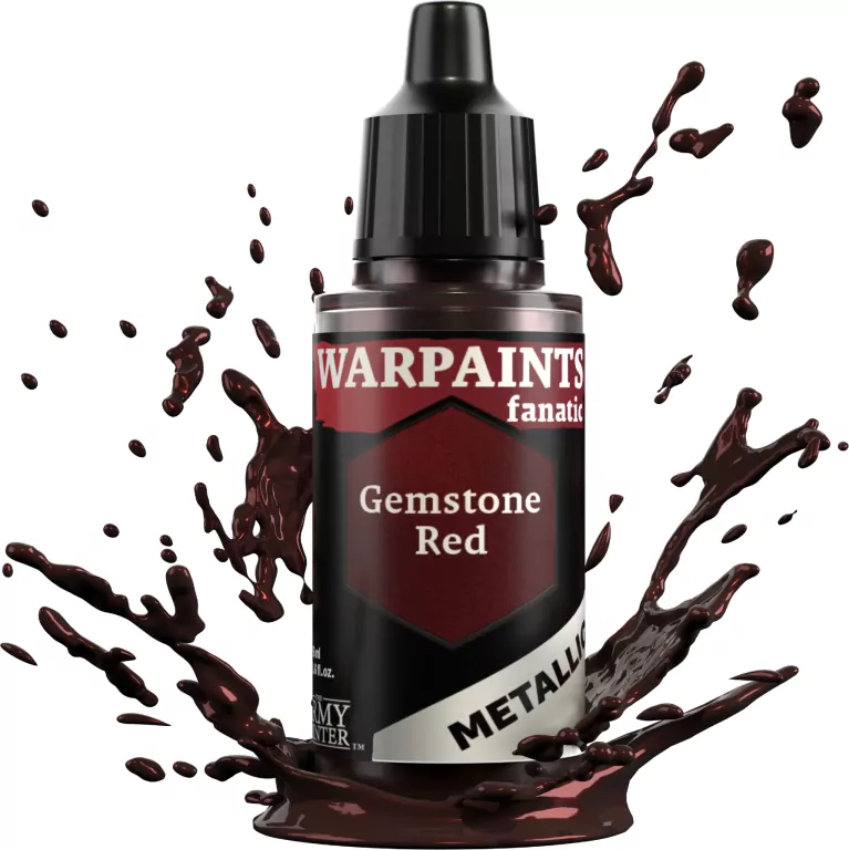 The Army Painter: Warpaints - Fanatic - Metallic - Gemstone Red - tantis.pl