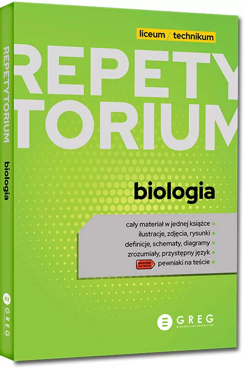 Biologia. Repetytorium. Liceum i technikum - tantis.pl