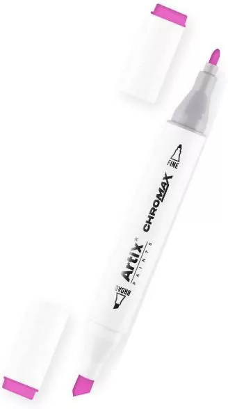 Marker Chromax z 2 końcówk. vivid pink 6 - tantis.pl