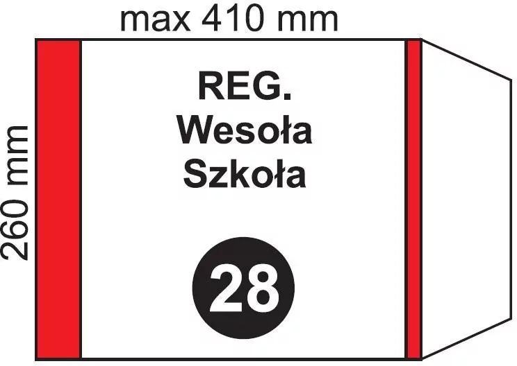 Okładka na podręcznik regulowana - tantis.pl