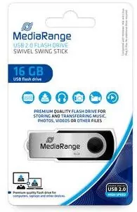 PENDRIVE 16GB USB 2.0 MEDIARANGE MR910 WB - tantis.pl