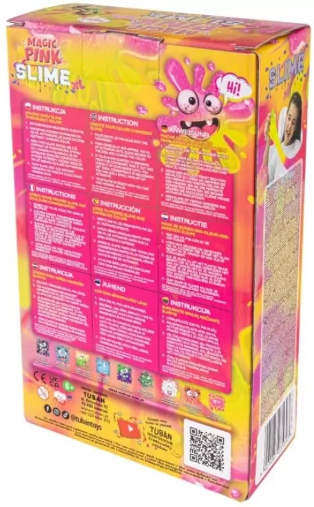 Zestaw DIY Slime - Magic Pink XL TUBAN - tantis.pl