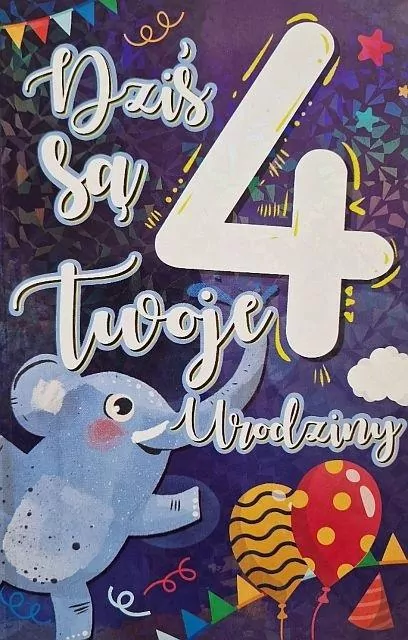 Karnet 4 Urodziny - tantis.pl
