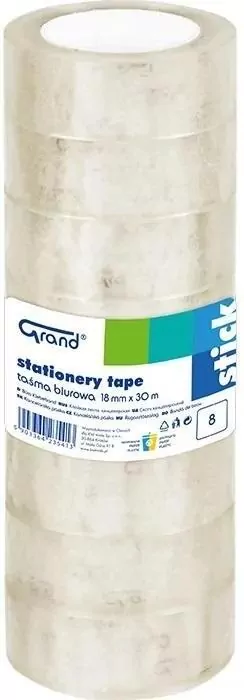 Taśma biurowa 18mmx30m GRAND - tantis.pl