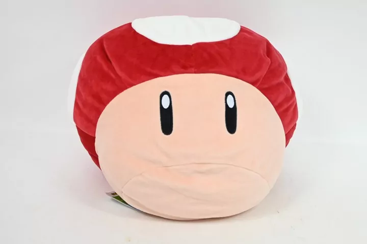 Mocchi plusz Red Mushroom Super Mario TOMY - tantis.pl
