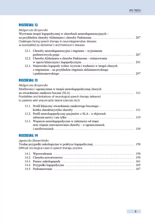 Diagnoza i terapia logopedyczna pacjentów w stanie ciężkim - tantis.pl