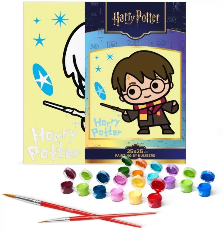 Malowanie po numerach - Harry Potter 25x25cm - tantis.pl