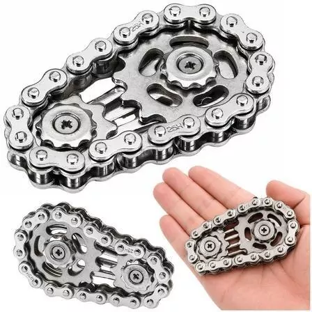 Fidget spinner łańcuch zębatki stal nierdzewna - tantis.pl
