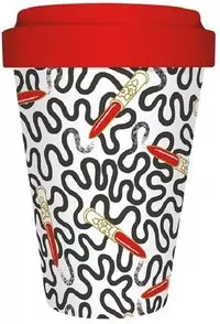 Kubek bambusowy Lipstick Wiggle - tantis.pl