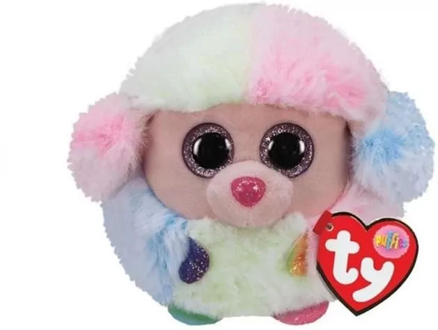 Maskotka TY PUFFIES Rainbow, pudel 10cm 42511 - tantis.pl
