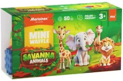 Mini Waffle 50el Animals Sawanna