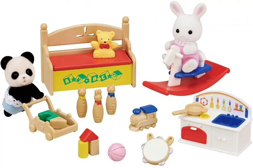 Dziecięcy pokój zabaw. Sylvanian families - tantis.pl