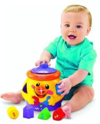 Garnuszek na klocuszek. Fisher-Price - tantis.pl