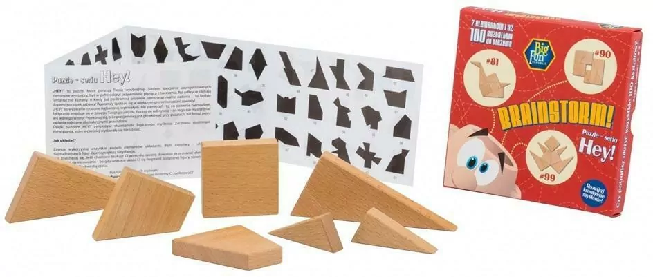 Edukacyjne puzzle drewniane. Seria HEY! - tantis.pl