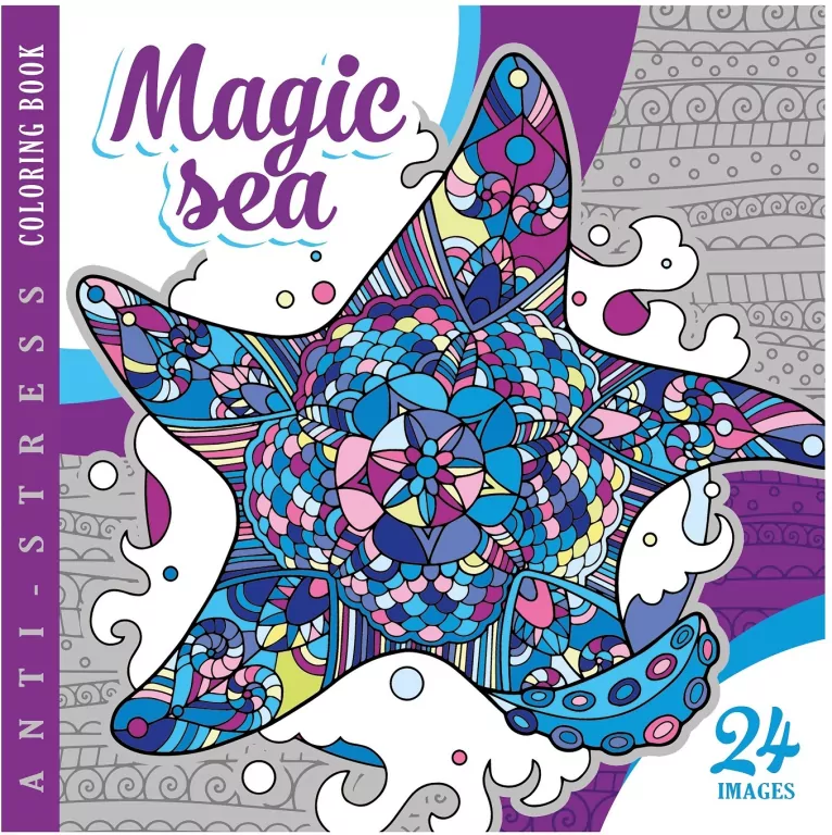 Kolorowanka antystresowa Magic Sea - tantis.pl