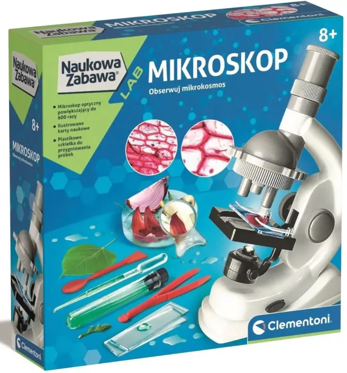 Naukowa zabawa. Doświadczenia z mikroskopem - tantis.pl