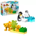 LEGO® Duplo. Rodziny dzikich zwierząt: pingwiny i lwy. 10442 - tantis.pl